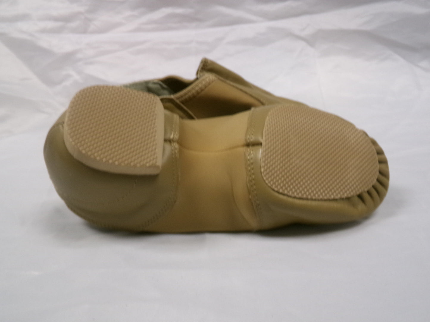 Pre-Owned Jazz Shoes Generic Youth 3M Slip On Leather Slip On Split Sole