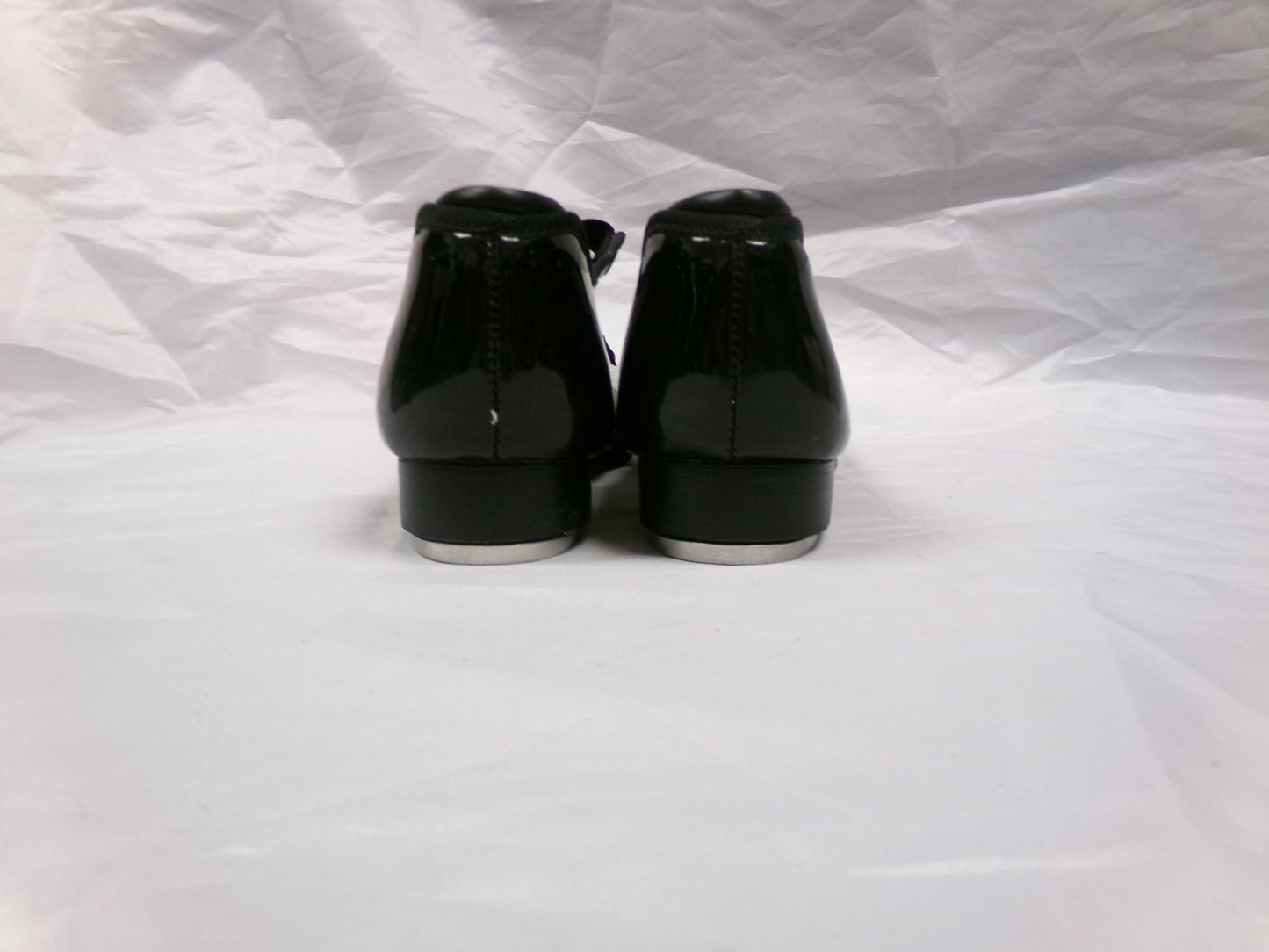Pre-Owned Tap Shoes Capezio Big Kids 12M Tyette Man Made Elastic Student