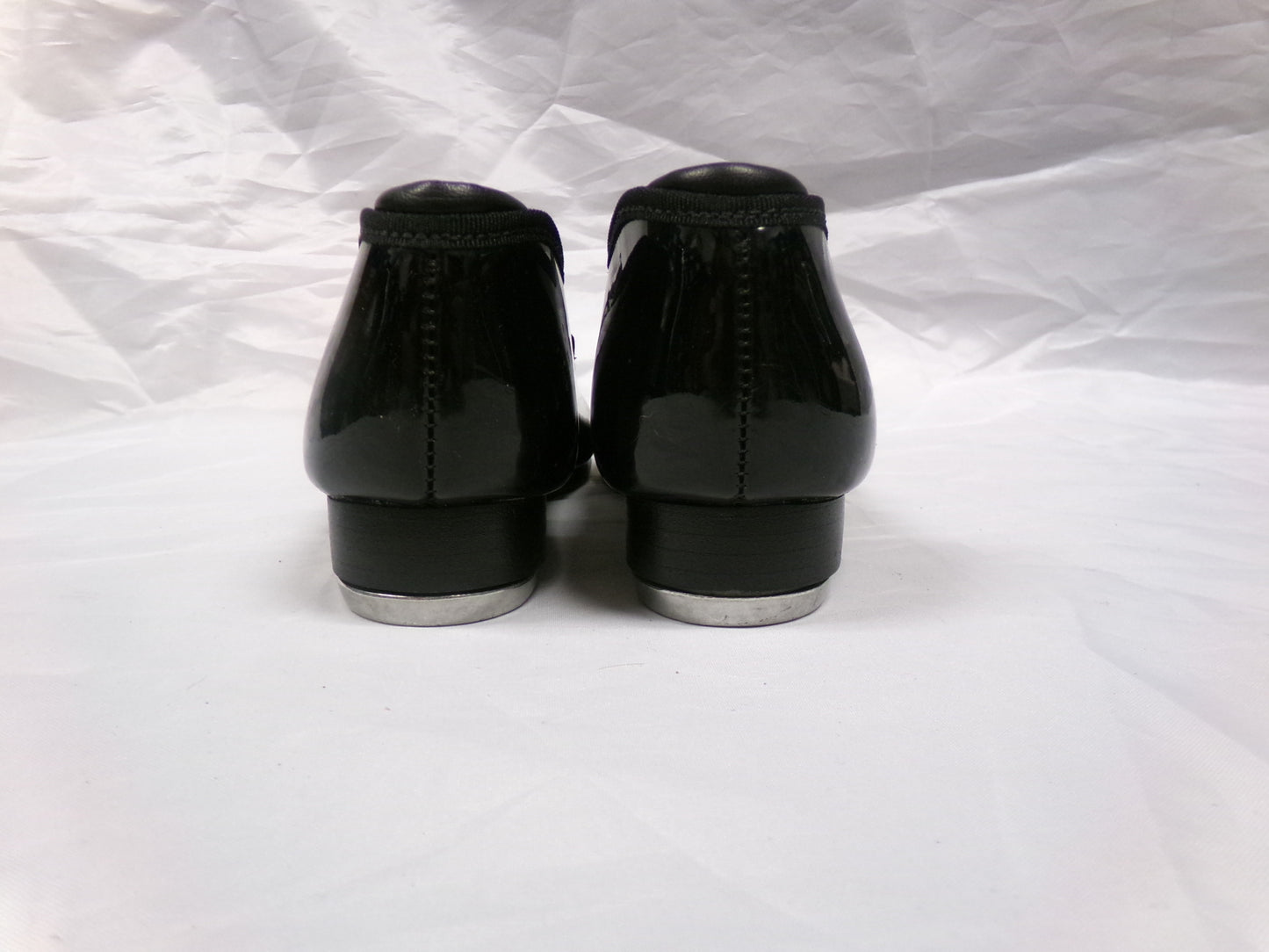 Pre-Owned Tap Shoes Capezio Big Kids 11.5M Tyette Man Made Elastic Student