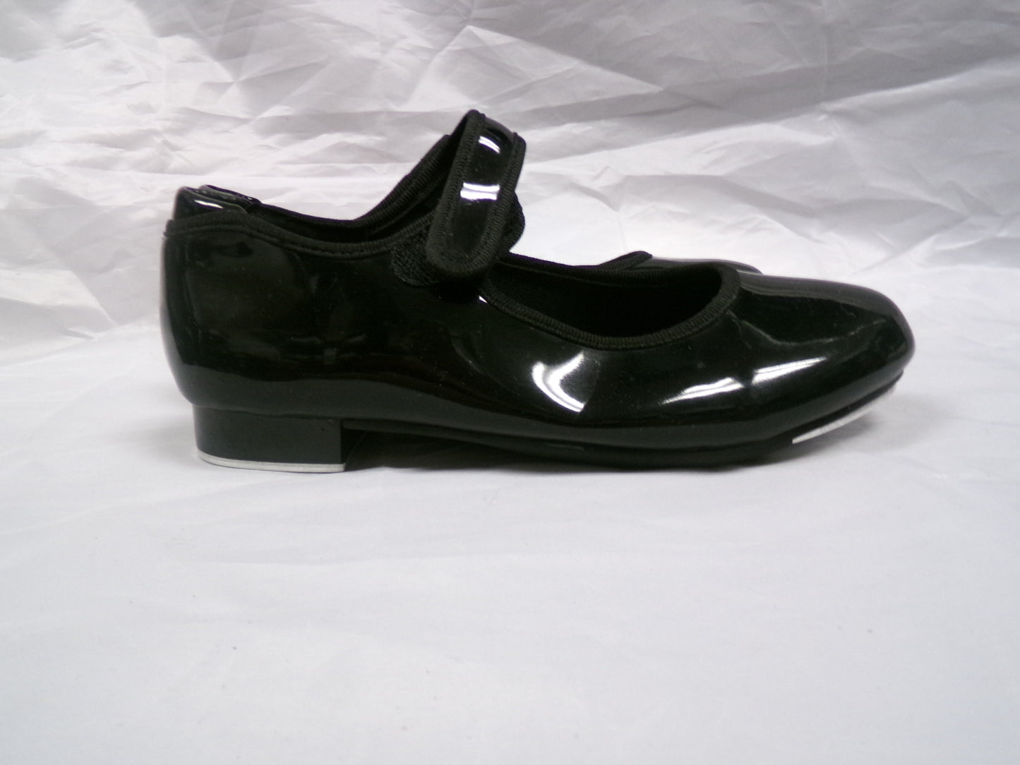 Pre-Owned Tap Shoes Danshuz Youth 2M Mary Jane Leather Easy Strap
