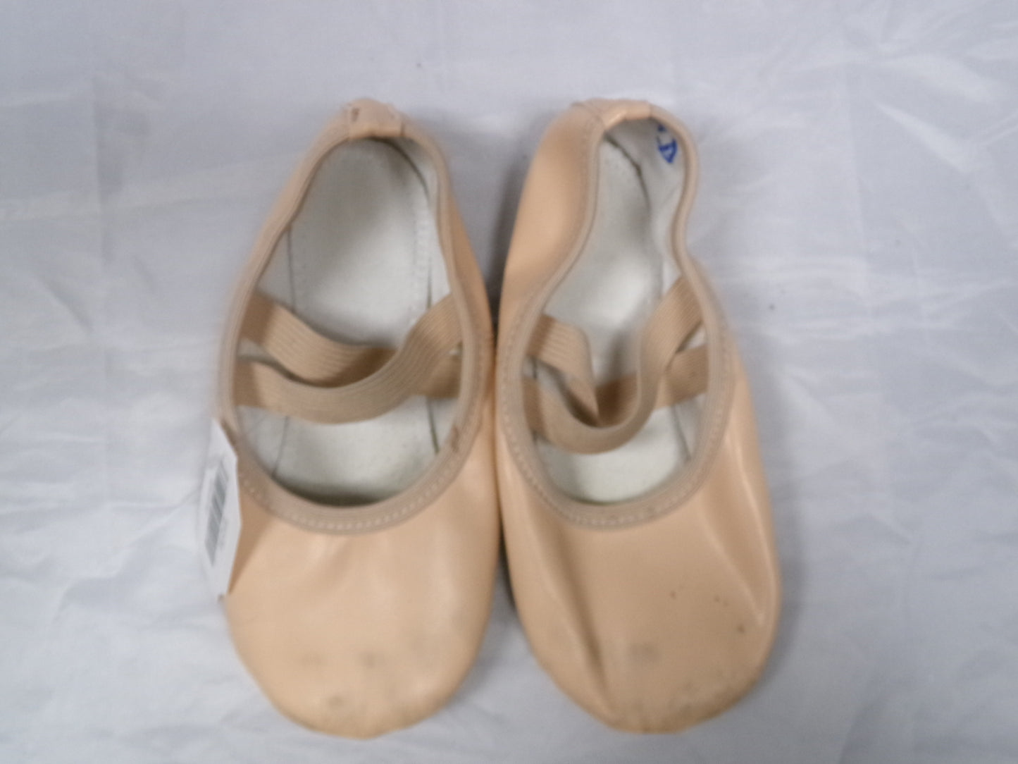 Pre-Owned Ballet Shoes Stelle Toddler 12M Leather Double Strap Full Sole