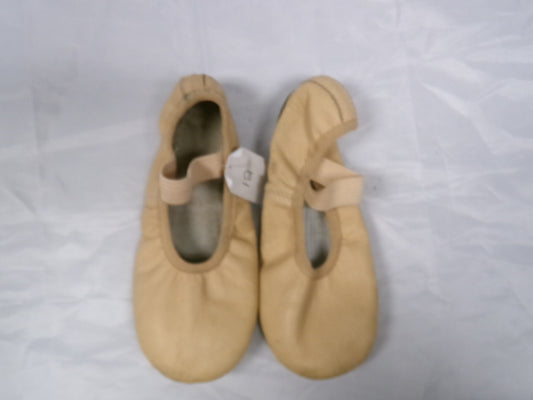 Pre-Owned Ballet Shoes DUX Dance Kids 12M Pink Split Sole