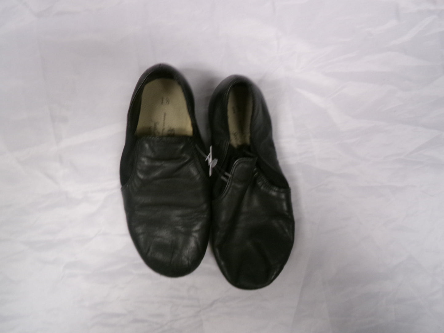 Pre-Owned Jazz Shoes ABT Youth 1.5M Side Elastic Leather Slip On Split Sole