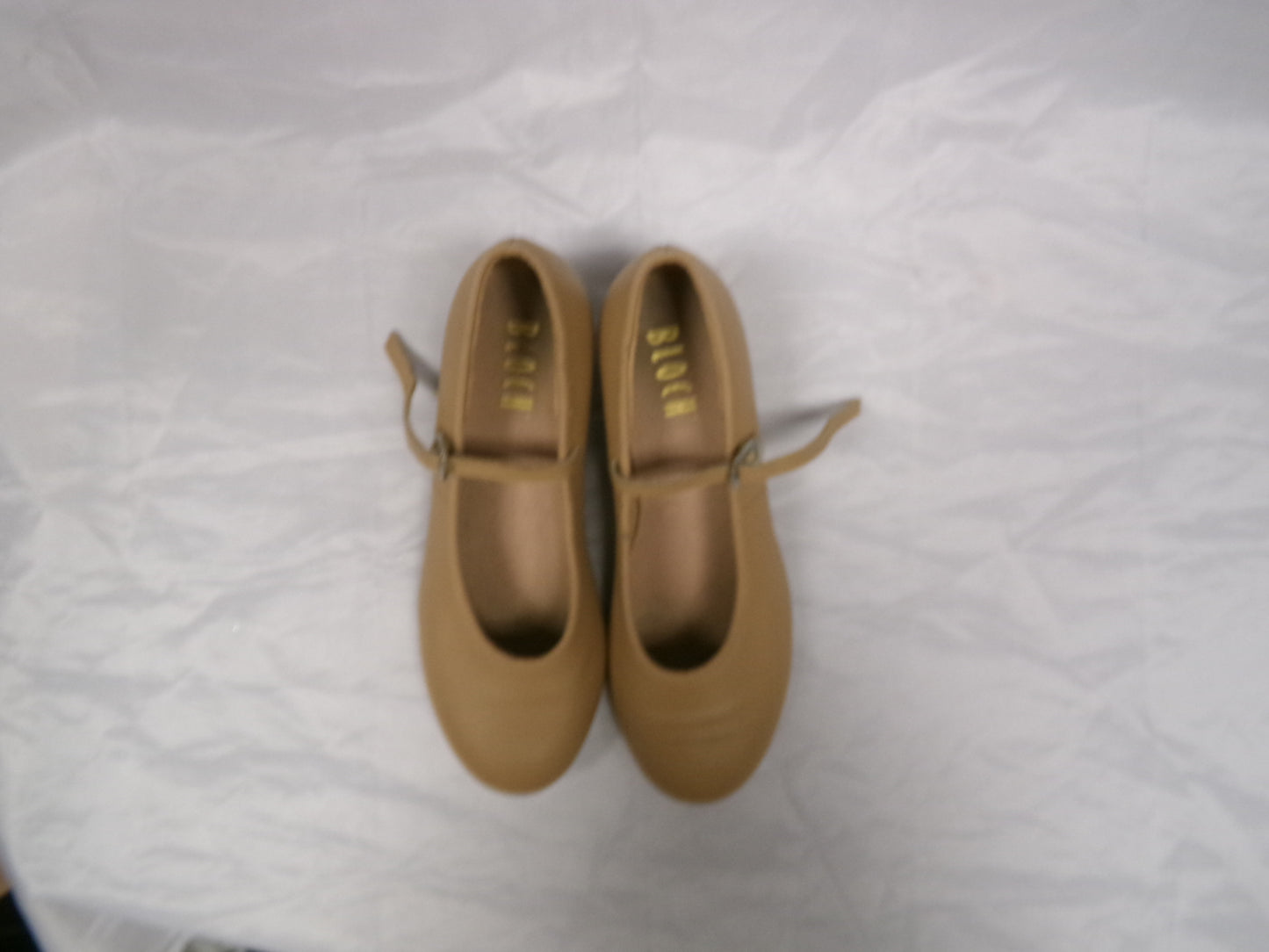 Pre-Owned Tap Shoes Bloch Adult 6.5M Mary Jane Leather Buckle