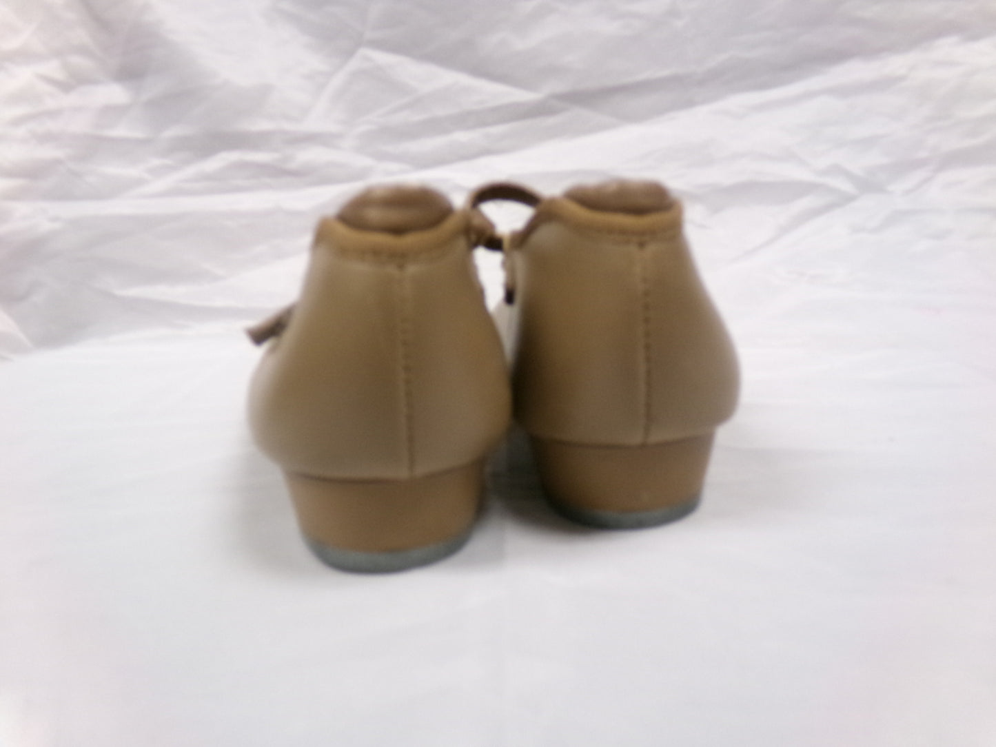 Pre-Owned Tap Shoes Danshuz 751 Toddler 11M Tan Mary Jane Buckle