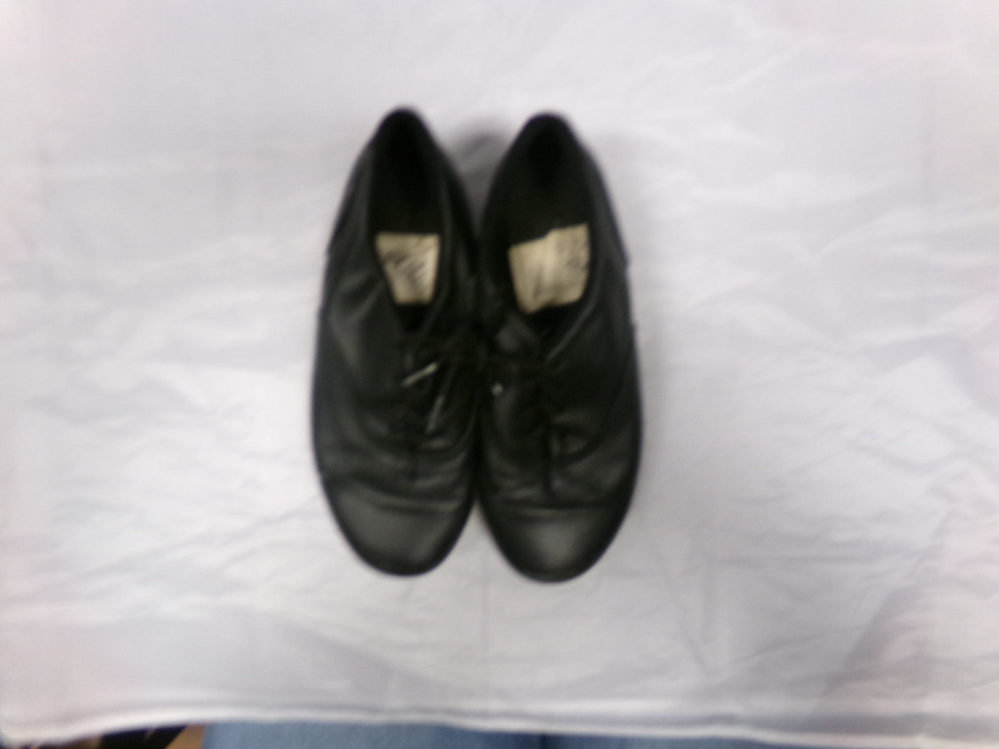 Pre-Owned Oxford Tap Shoes 3M Youth Revolution 581 Black