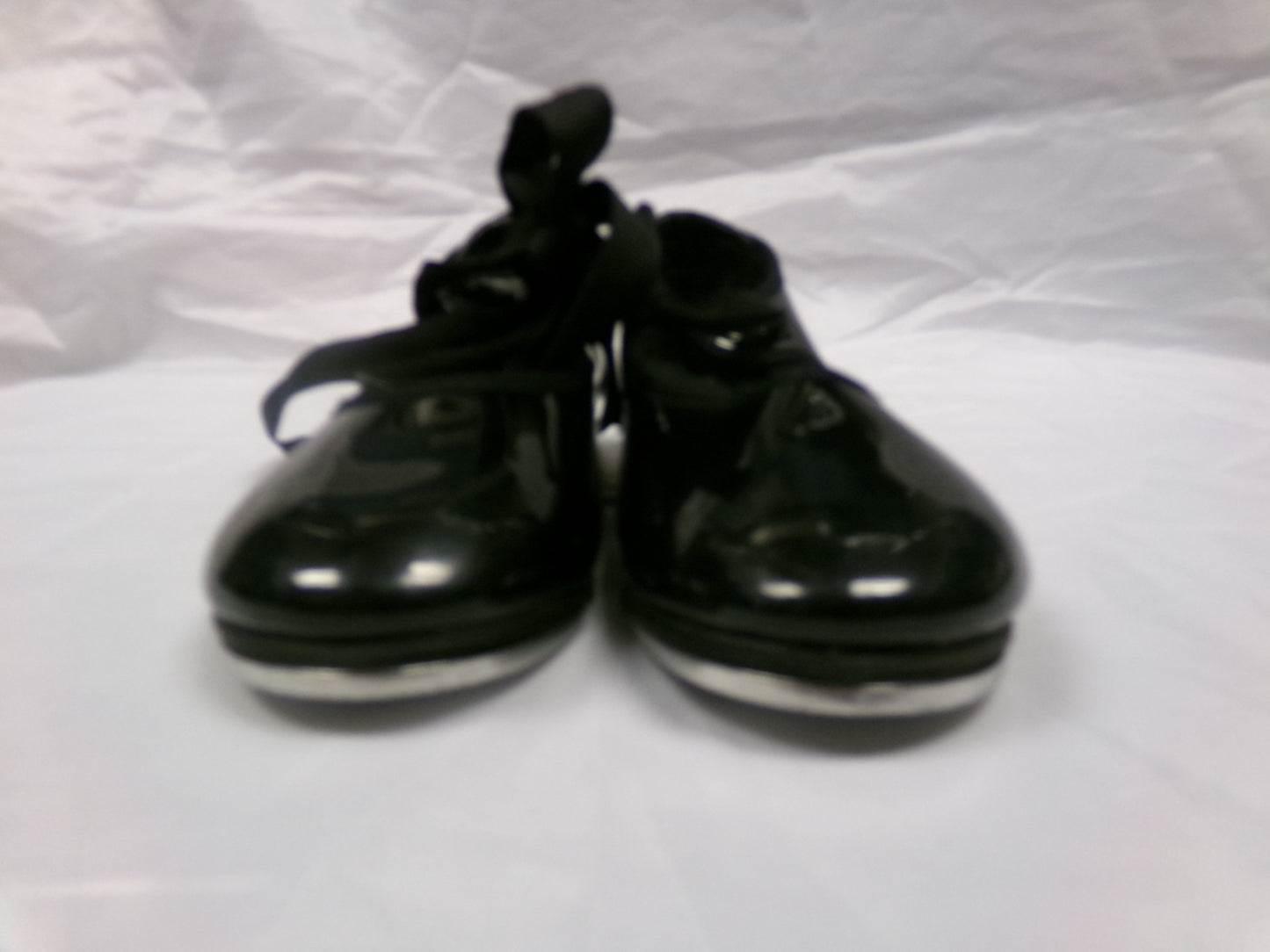 Pre-Owned Tap Shoes Capezio Big Kids 11M Tyette Man Made Elastic Student