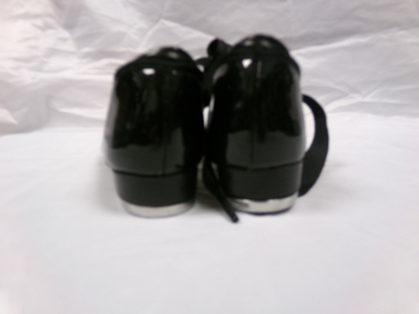 Pre-Owned Tap Shoes Capezio Big Kids 11M Tyette Man Made Elastic Student