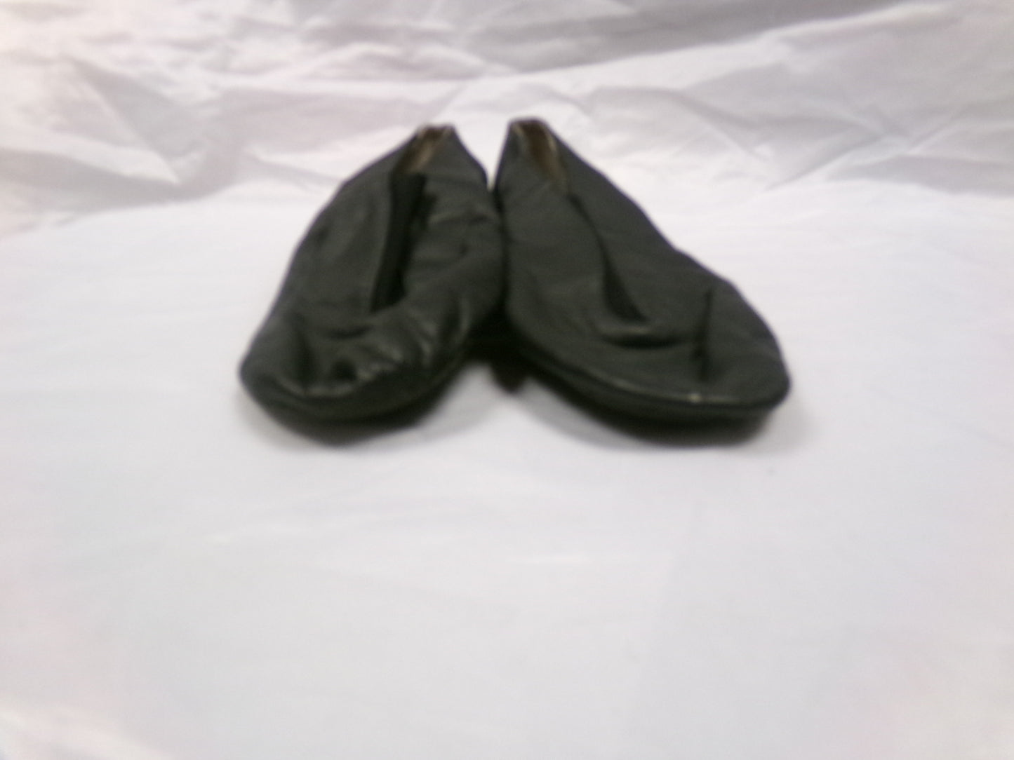 Pre-Owned Jazz Shoes Bloch Adult 9M Top Elastic Leather Slip On
