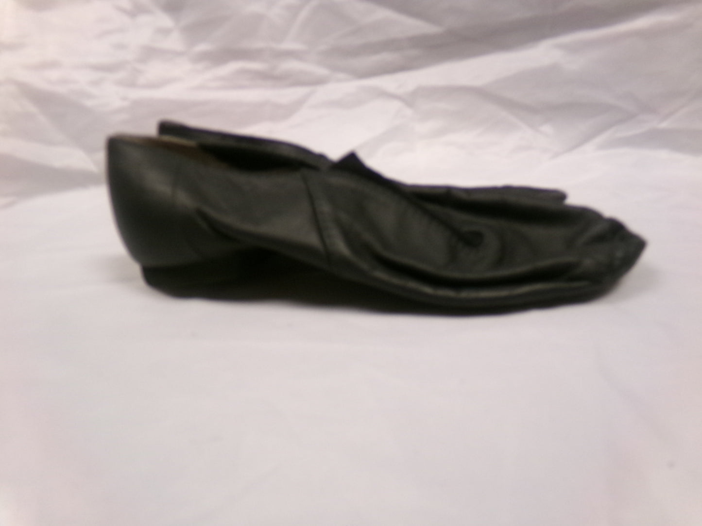 Pre-Owned Jazz Shoes Bloch Adult 9M Top Elastic Leather Slip On