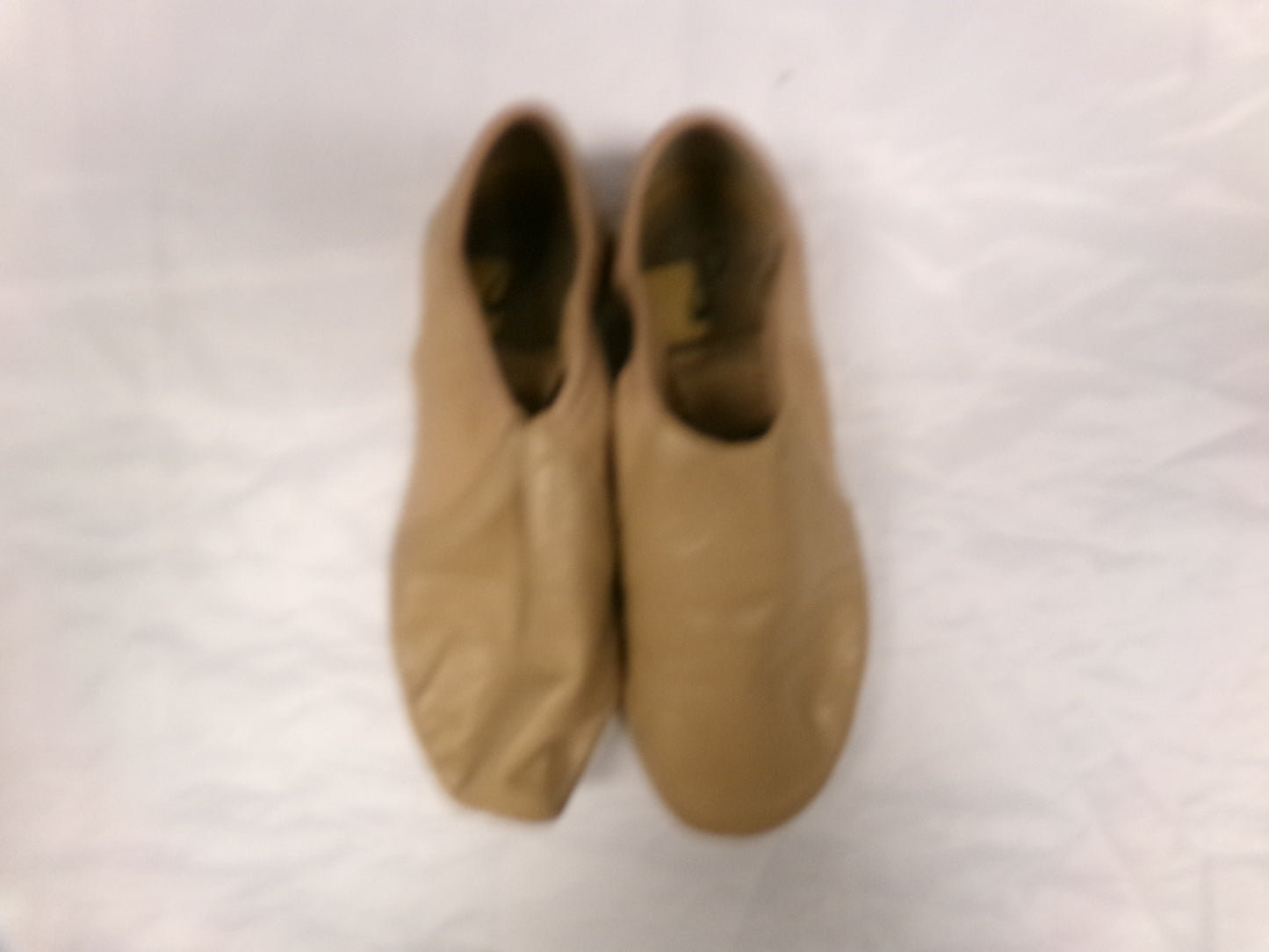 Pre-Owned Jazz Shoes DanzNMotion Adult 7M Slip On Leather Split Sole