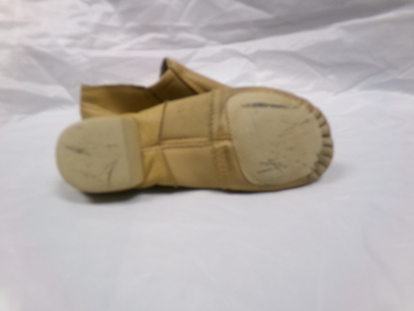 Pre-Owned Jazz Shoes Revolution 656 Child 3M Pull On Leather Split Sole