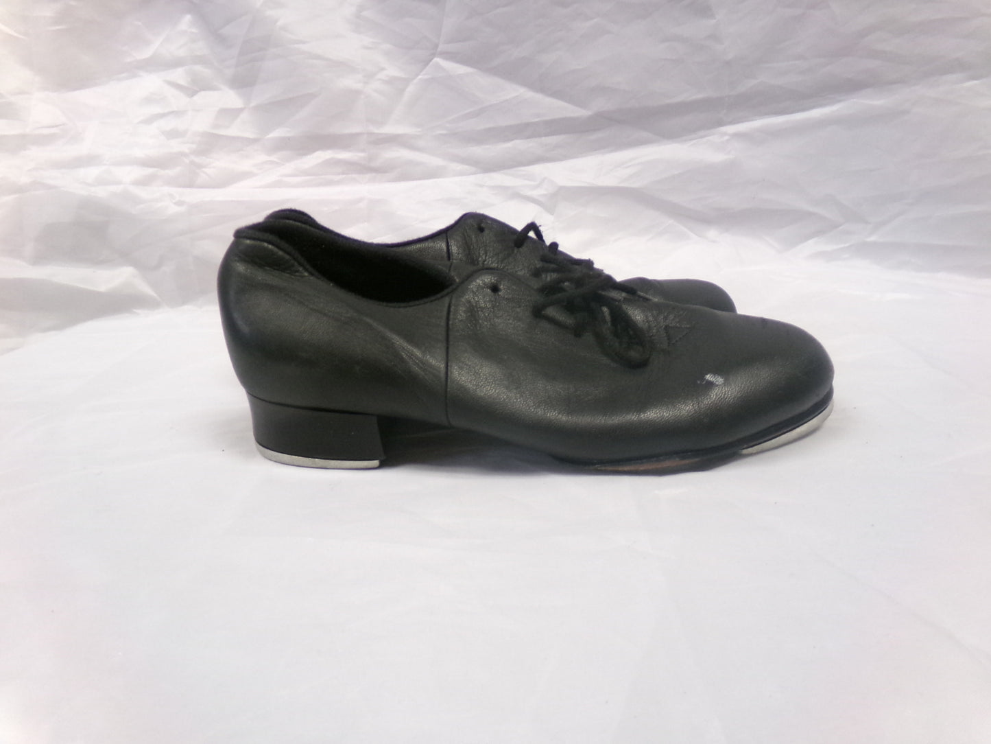 Pre-Owned Tap Shoes Bloch Split Sole Flex Oxford Black 4.5M Child