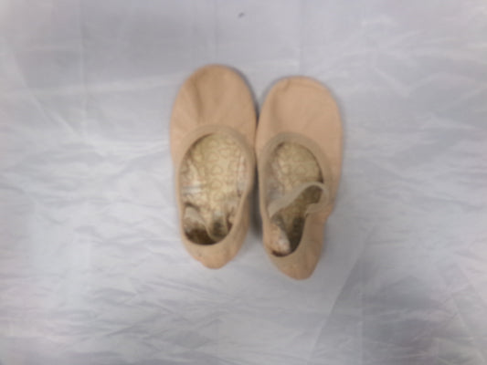 Pre-Owned Ballet Shoes Bloch Little Kid 10 Leather Single Strap Full Sole