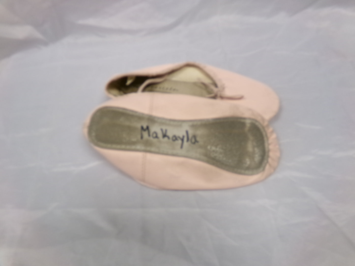 Pre-Owned Ballet Shoes Freestyle Big Kid 2M Leather Full Sole