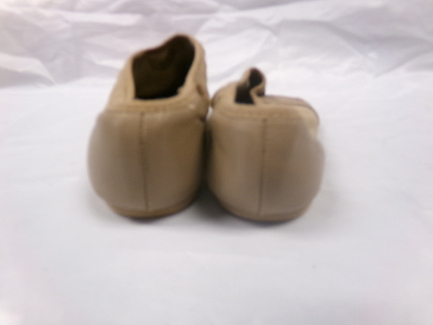 Pre-Owned Jazz Shoes Bloch Adult 5M Tan Leather Slip On Split Sole
