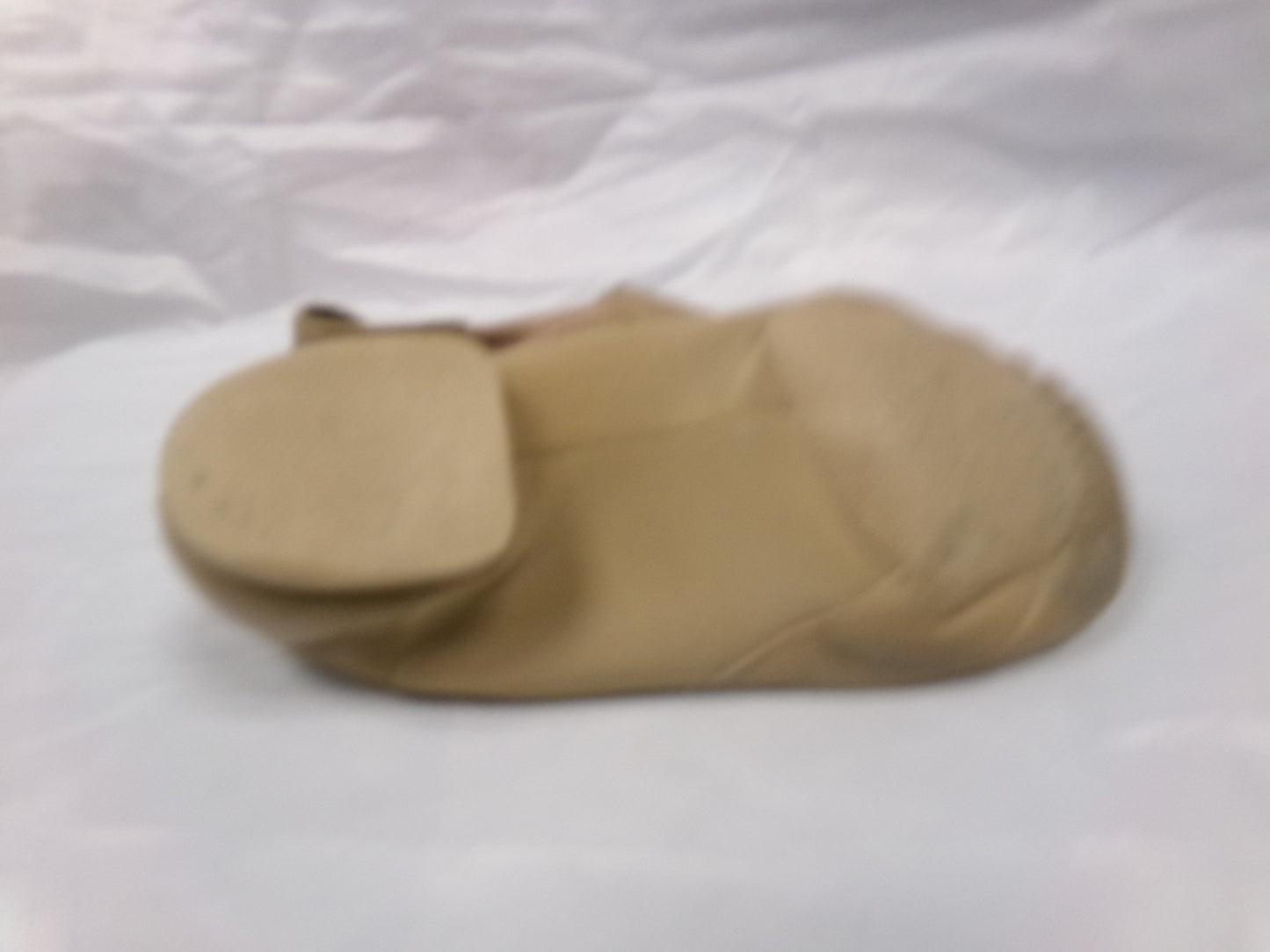 Pre-Owned Jazz Shoes So Danca 6M JZ43 Tan Adult Pull On Leather Split Sole