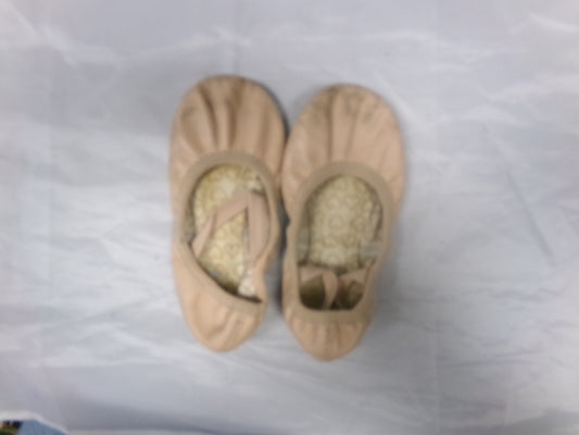 Pre-Owned Ballet Shoes Bloch Little Kid 9 Leather Single Strap Full Sole