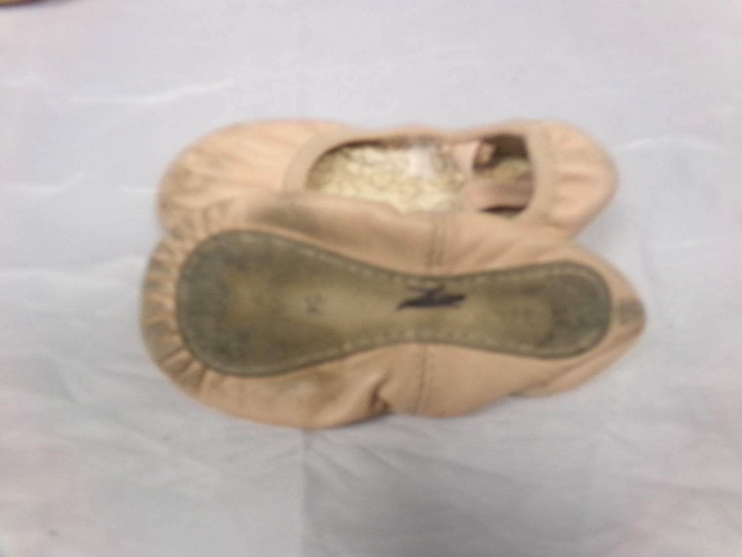 Pre-Owned Ballet Shoes Bloch Little Kid 9 Leather Single Strap Full Sole