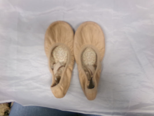 Pre-Owned Ballet Shoes Bloch Little Kid 11 Leather Single Strap Full Sole