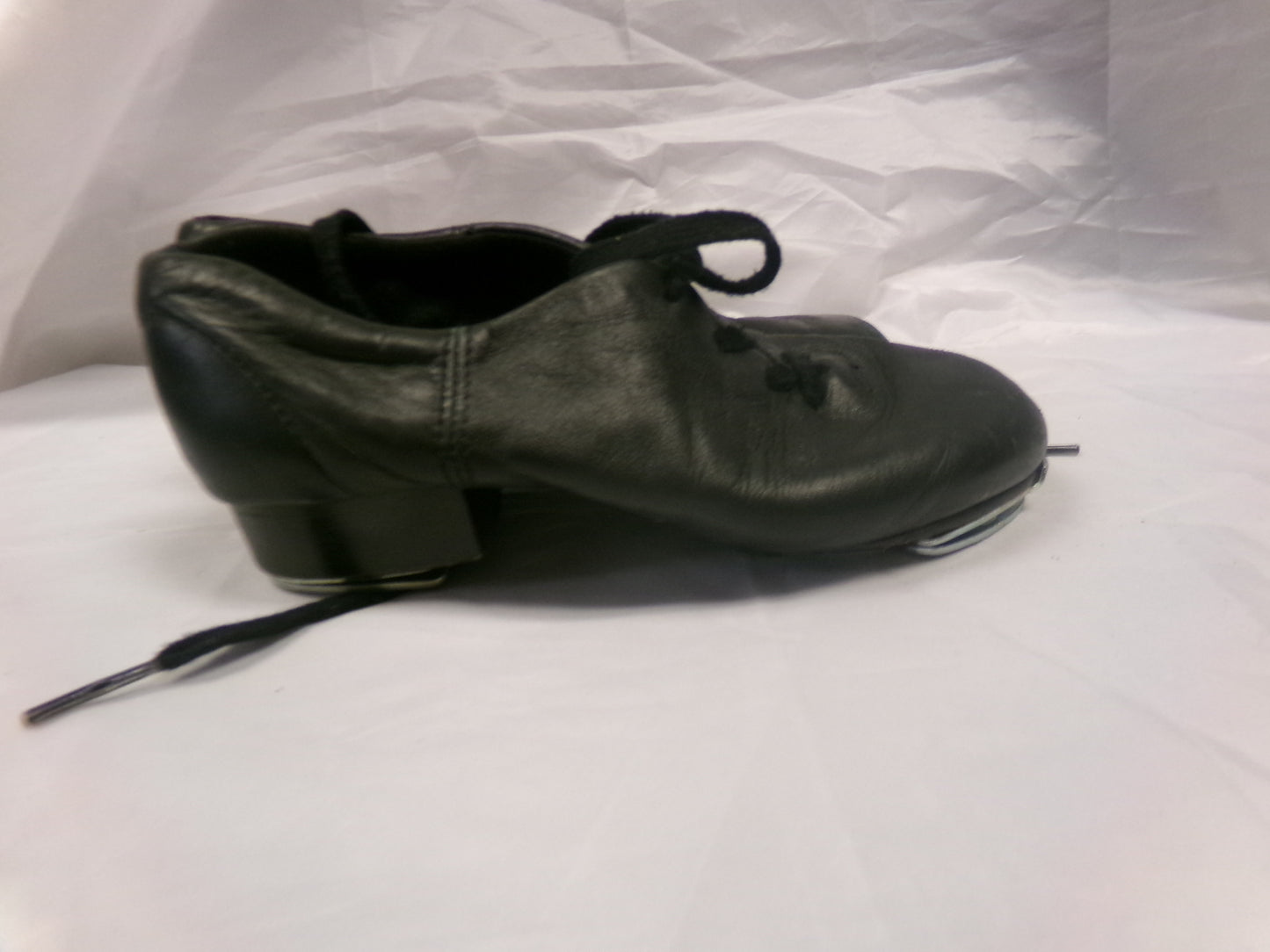 Pre-Owned Buck Clogging Shoes Steven Stompers Kids 4M Oxford Split Sole Buck Taps