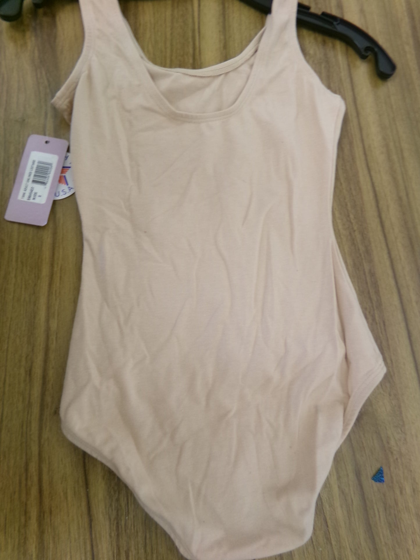 New Closeout Leotard Basic Moves Tank Cotton Beige Small Adult Ballet Jazz