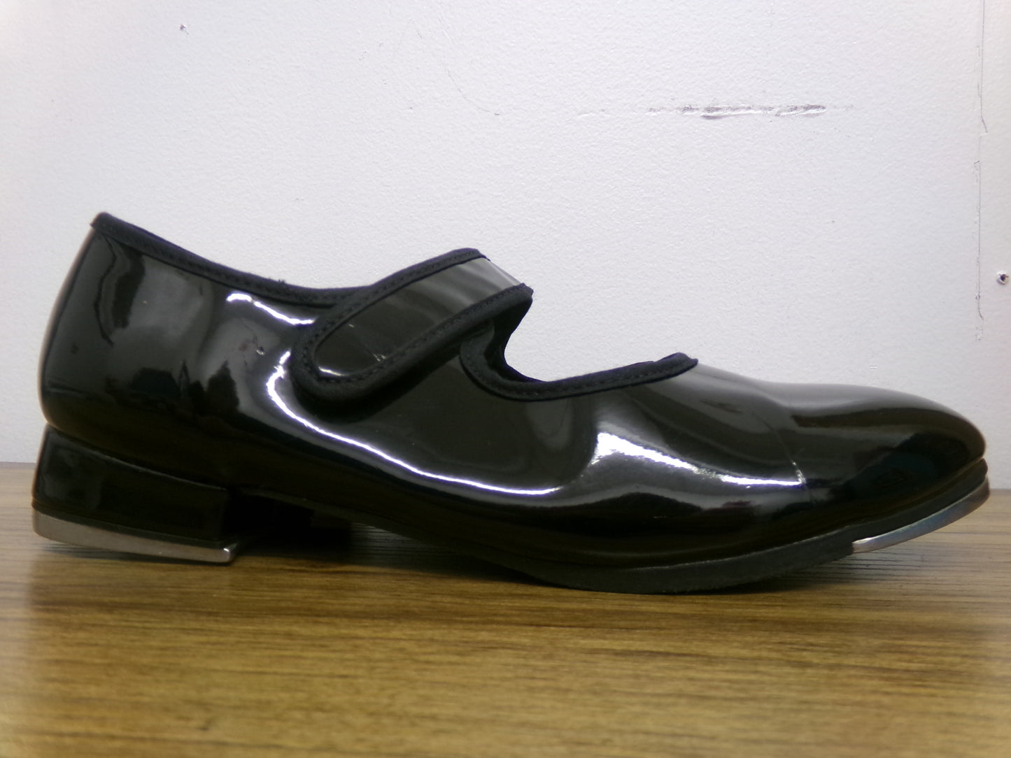 Pre-Owned Tap Shoes SoDanca Girls 6M Tyette Leather Mary Jane