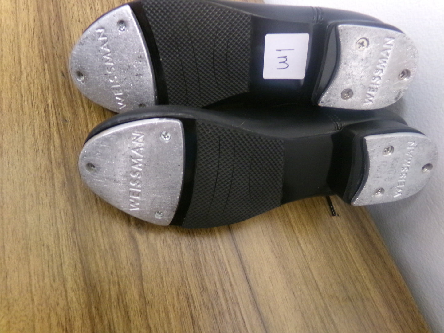 Pre-Owned Tap Shoes Weissman Kids 1M Oxford Student