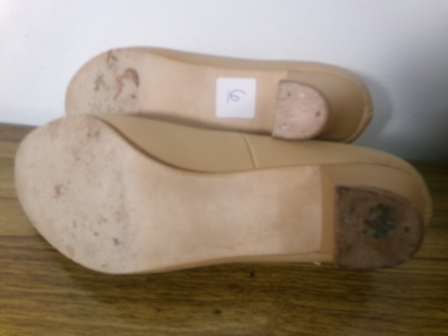 Dance Character Shoes Theatricals T3200 Tan 6M 2" Heel Jazz Musical Theater