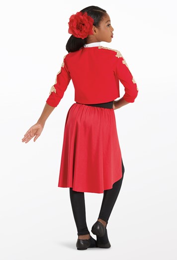 Pre-Owned Costume Weissman  11982 Intermediate Child Red  Jazz