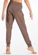 Pre-Owned Pants Balera SM11625 Small Adult Brown Mesh Jogger Contemporary