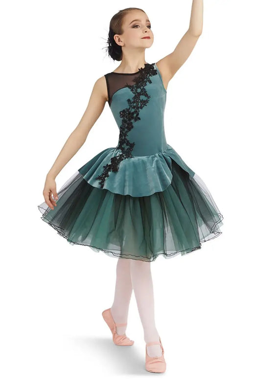 Pre-Owned Costume Weissman 11162 Small Adult Green Tutu Dress Ballet