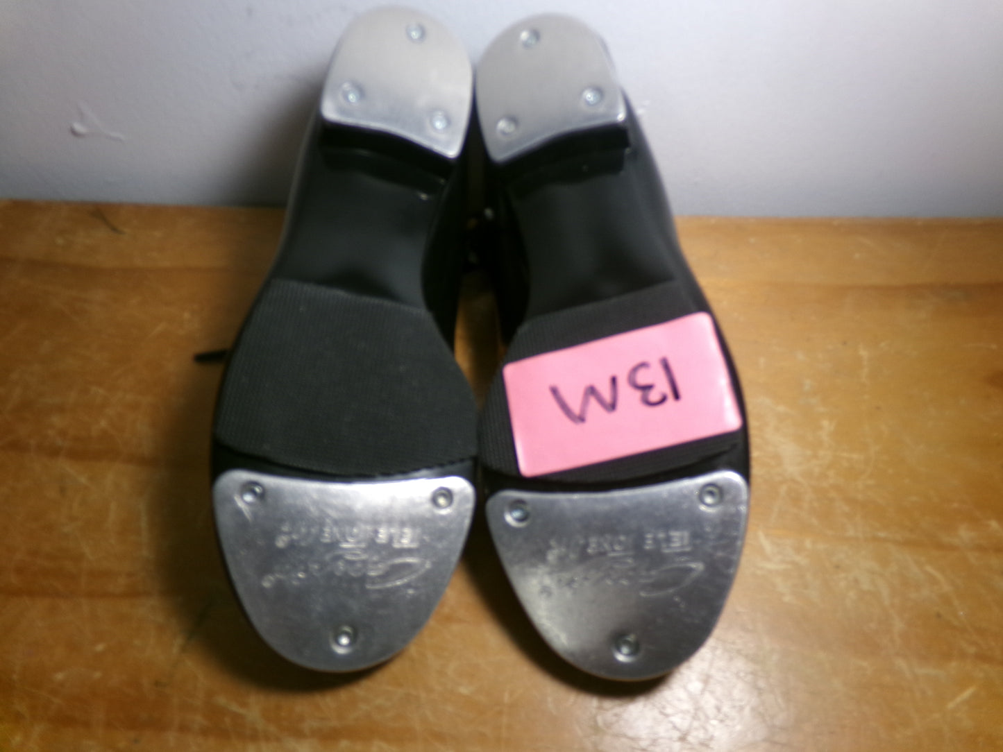 Pre-Owned Tap Shoes Capezio Little Kids 13M Tyette Man Made Elastic Student
