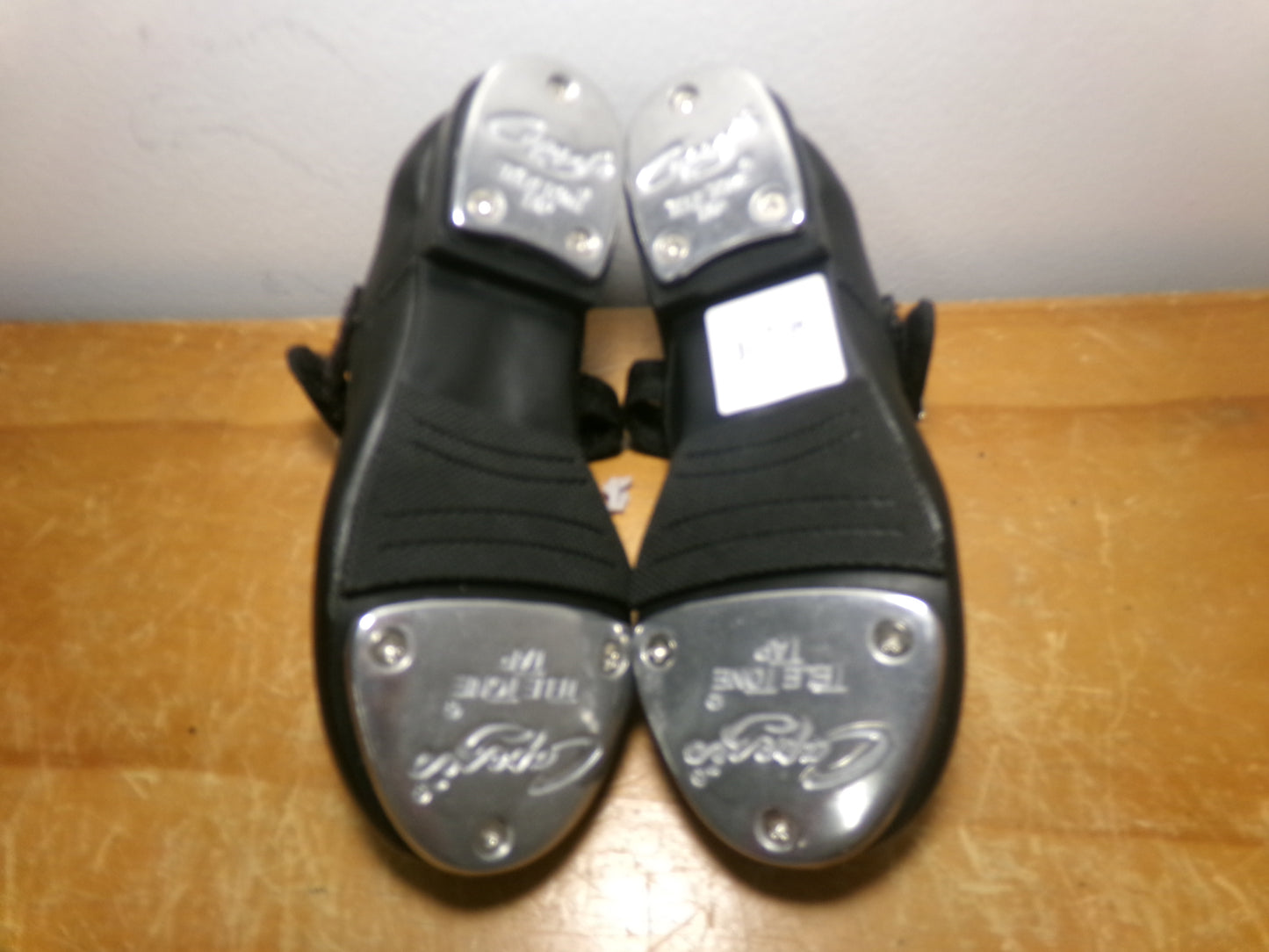 Dance Tap Shoes Capezio Child 8M Mary Jane Leather Buckle Student