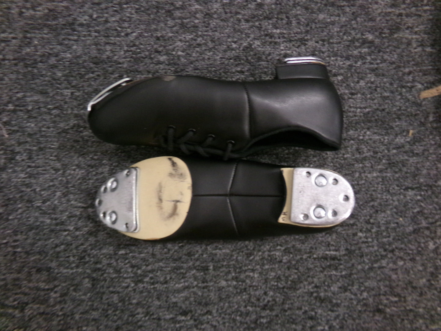 Pre-Owned Buck Clogging Shoes Steven Stompers Adult 6M Oxford Split Sole Buck Taps