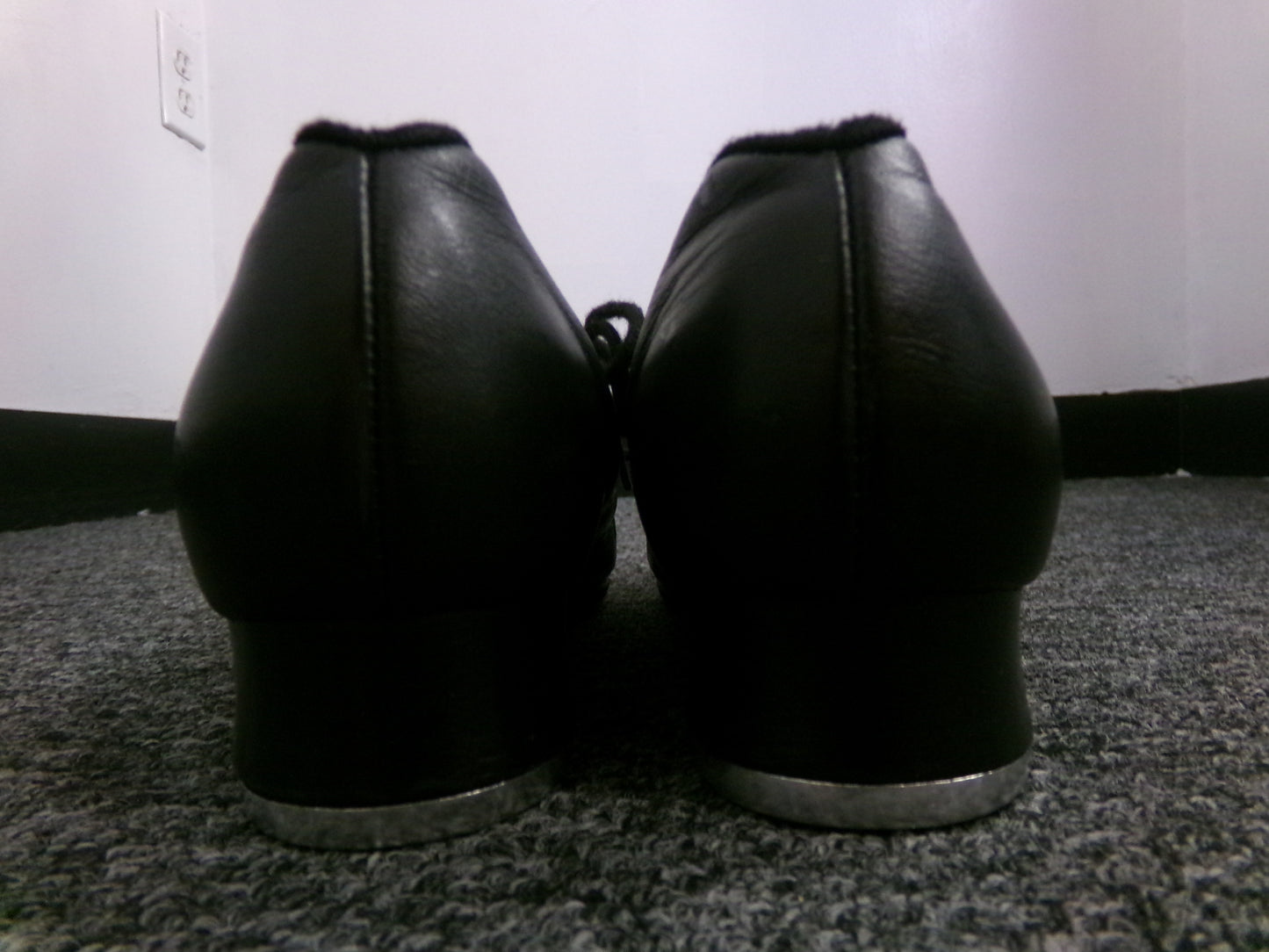 Pre-Owned Tap Shoes Bloch Split Sole Flex Oxford Black 7M Adult