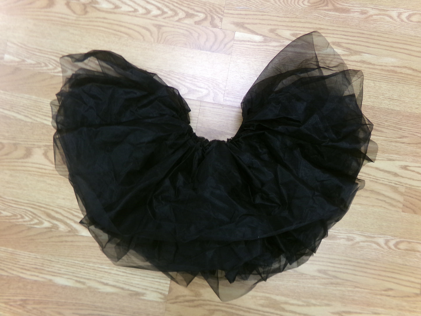 Pre-Owned Costume Medium Adult Black Velvet Curtain Call Ballet Tap Jazz Tutu