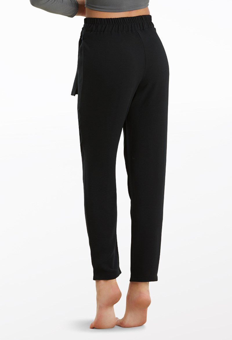 Pre-Owned Pants Balera AH10783 XS Adult Black Jazz Tap