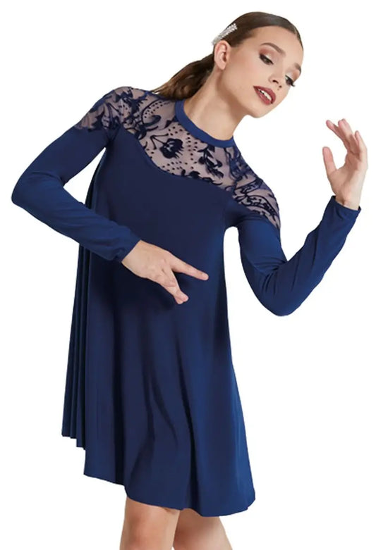 Pre-Owned Costume Weissman 12292 Medium Adult Navy Blue Contemporary