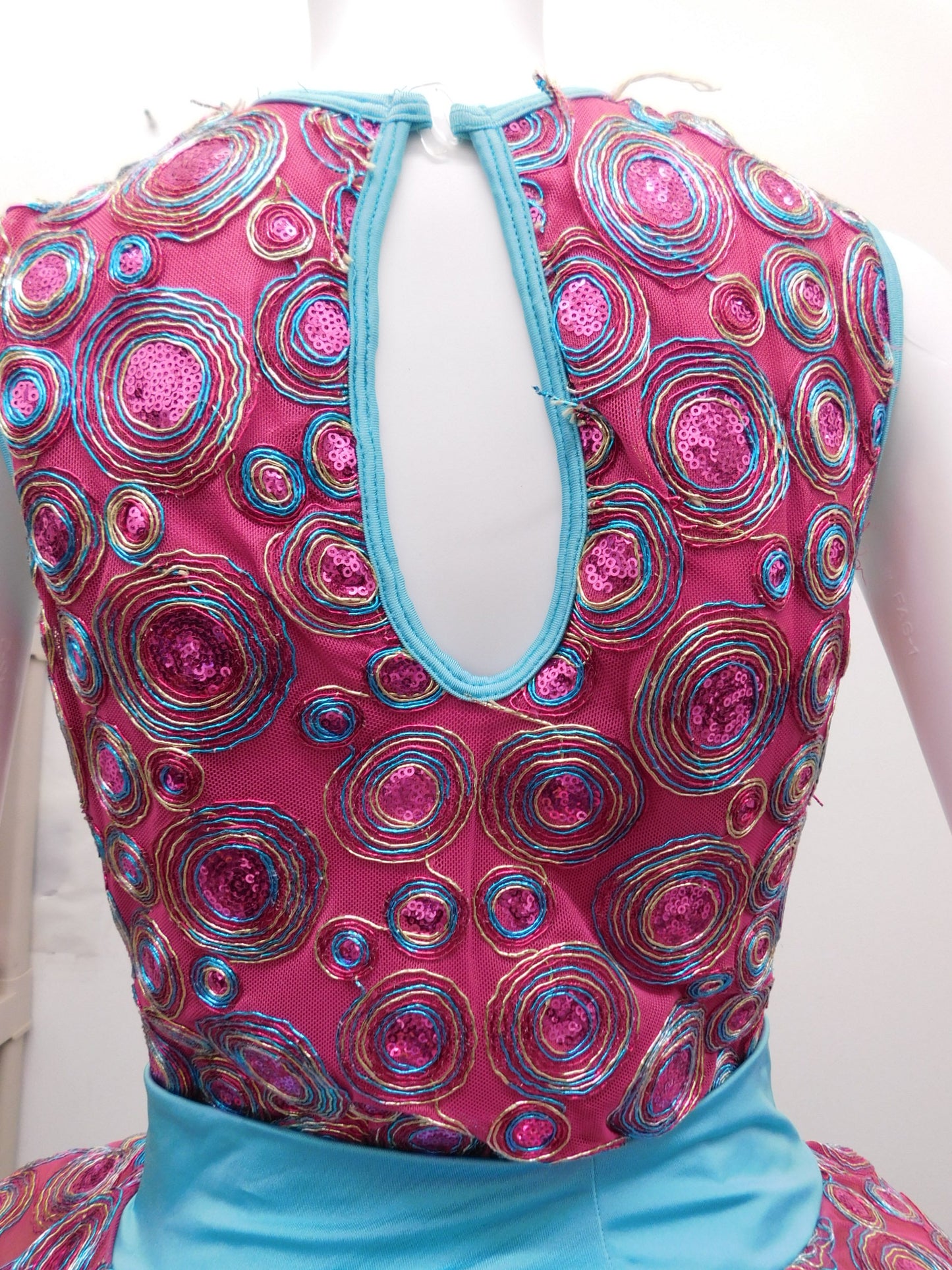Pre-Owned Costume Curtain Call E1943 XL Adult Hot Pink Jazz