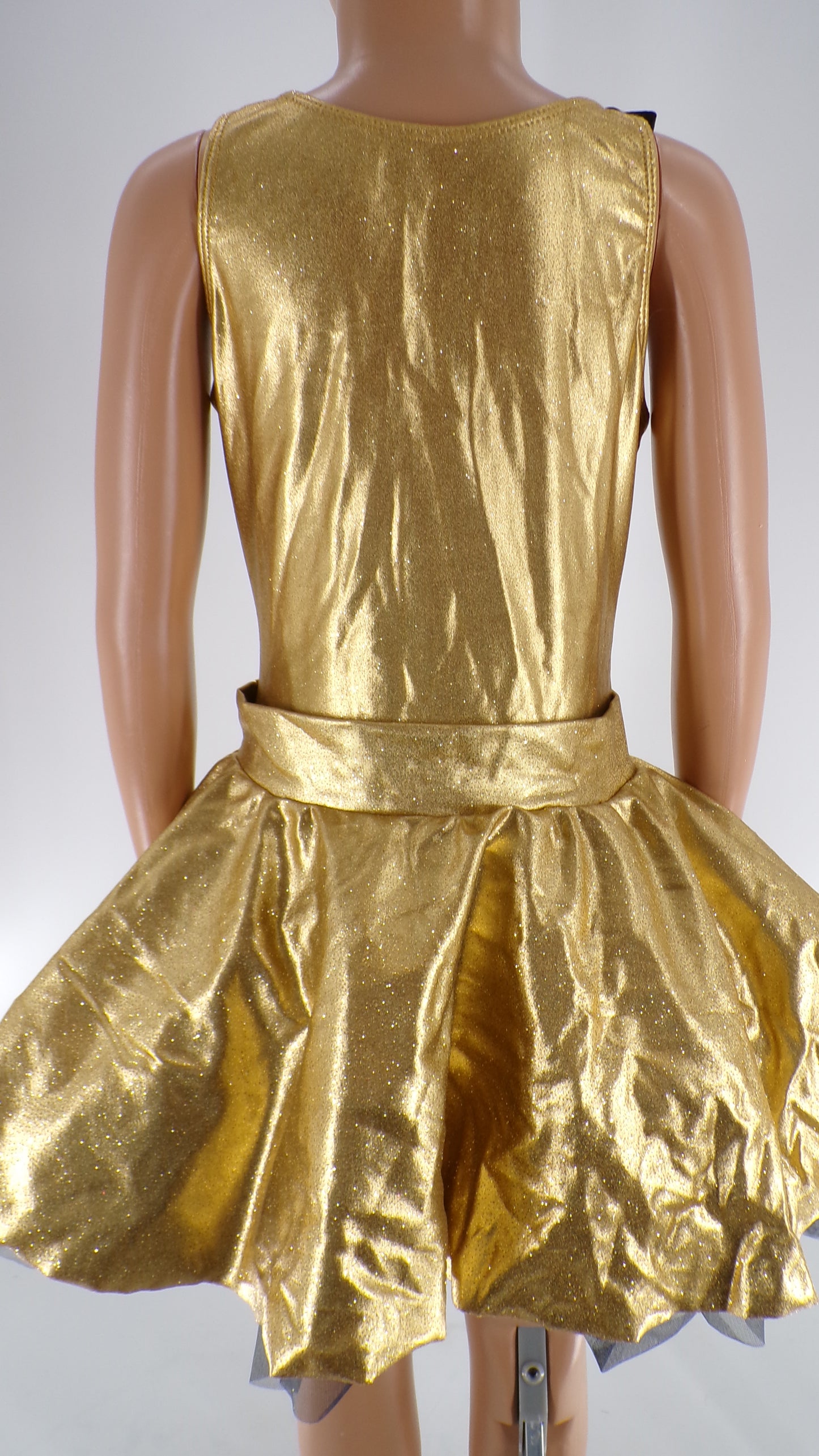 Pre-Owned Costume Unbranded   Medium Child Gold  Jazz