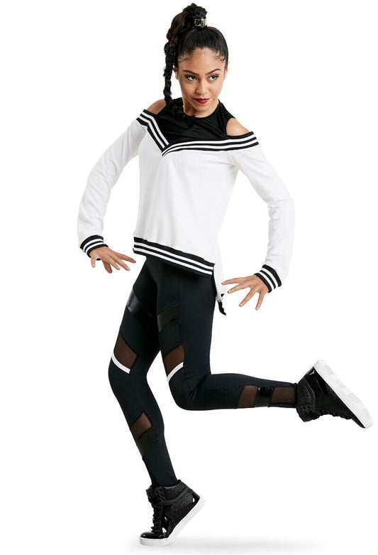 Pre-Owned Leggings Weissman  11010 XL Child White  Jazz