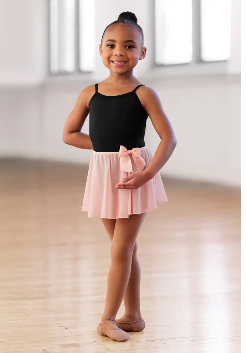 Pre-Owned Skirt Weissman S9010 Small Child Black Elastic Waist Ballet