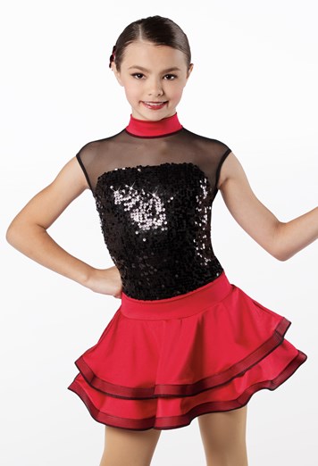 Pre-Owned Costume Weissman 12595 Small Child Red Jazz