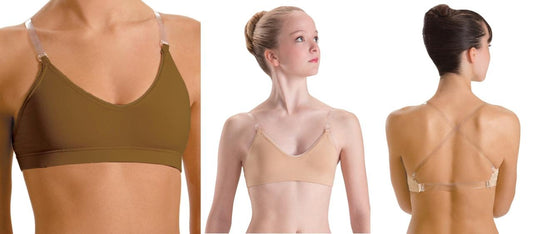New Bra Motionwear 2493 Child & Adult  Nude & Mocha  Jazz Acro