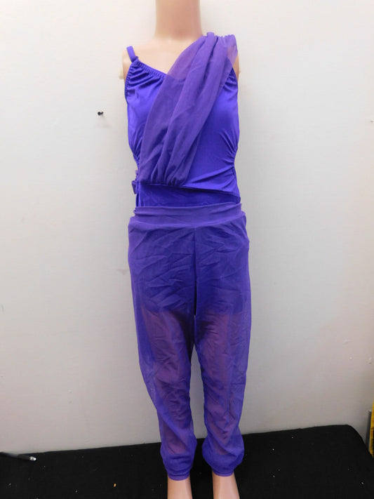 Pre-Owned Costume Kelle   Large Child Purple  Lyrical