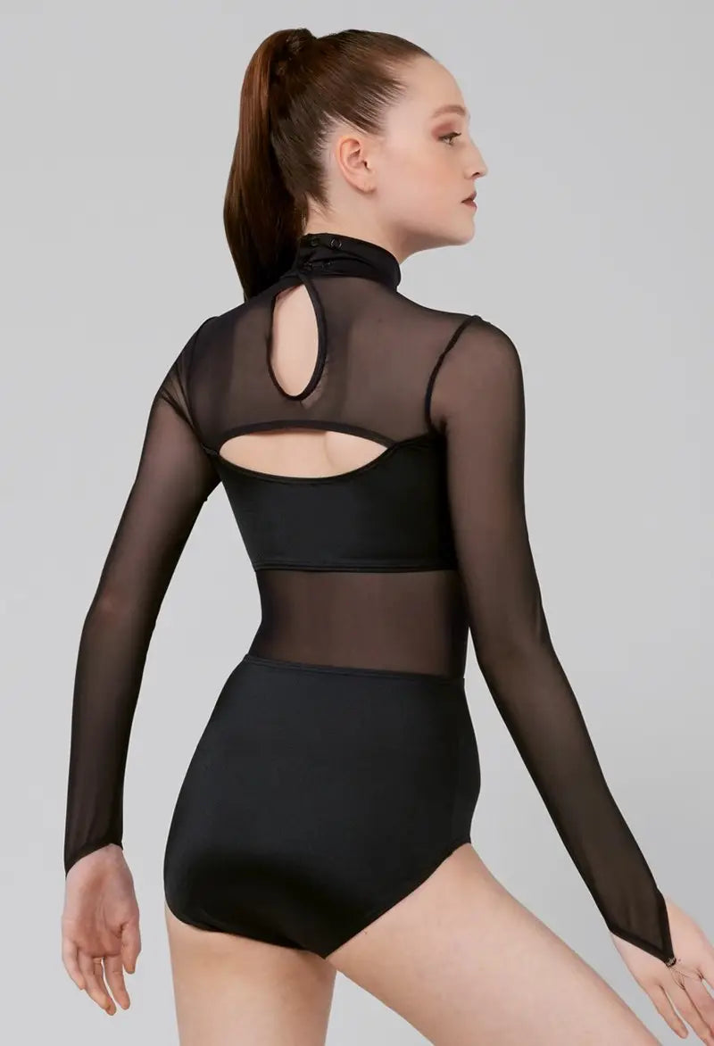 Pre-Owned Leotard Weissman 15497 Medium Child Purple Jazz Contemporary Costume