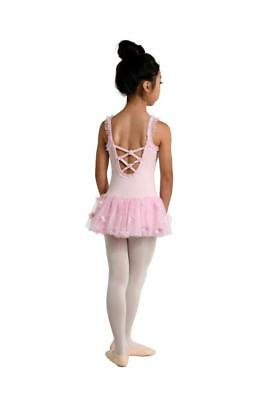 Pre-Owned Leotard Dress DanzNMotion  2469C Medium Child Lavender  Ballet