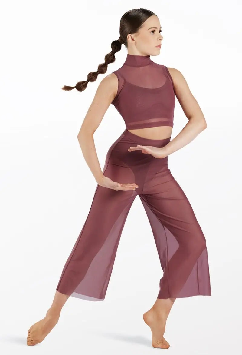 Pre-Owned Costume Pants Weissman 15617 Large Child Burgundy Contemporary