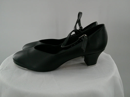 Pre-Owned Tap Shoes SoDanca Adult 5M  Leather Buckle